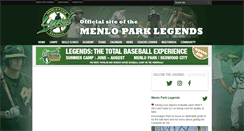 Desktop Screenshot of menloparklegends.com